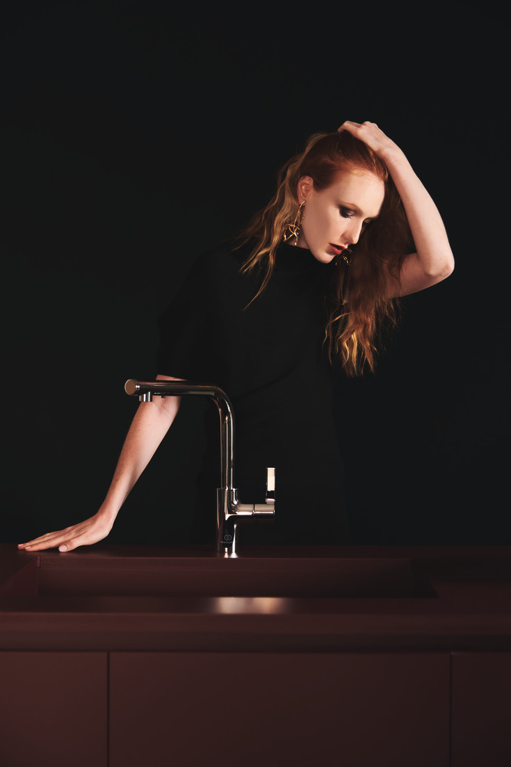 Ideal Standard Gusto køkkenarmatur, krom