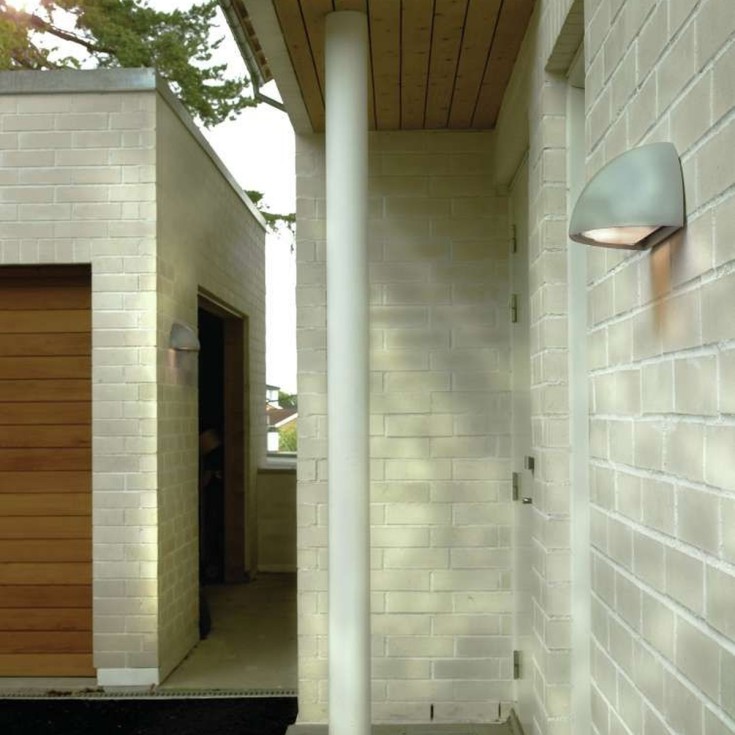 Norlys Halden 515 vegglampe, 5,9W, LED, E27, IP65, grafitt