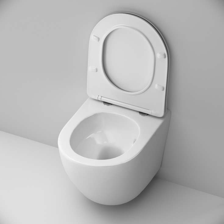 AM.PM Like veikghengt toalett, uten skyllekant, hvit