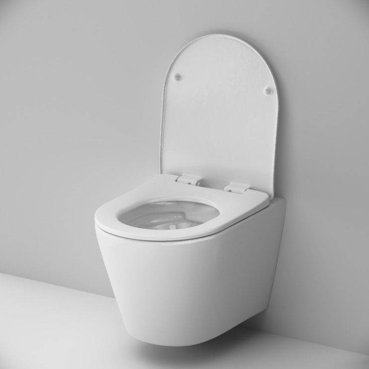 AM.PM X-Joy S veikghengt toalett, uten skyllekant, hvit