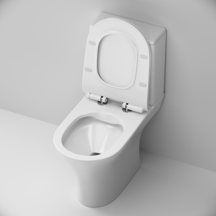 AM.PM Flash toilet, uden skyllekant, hvid