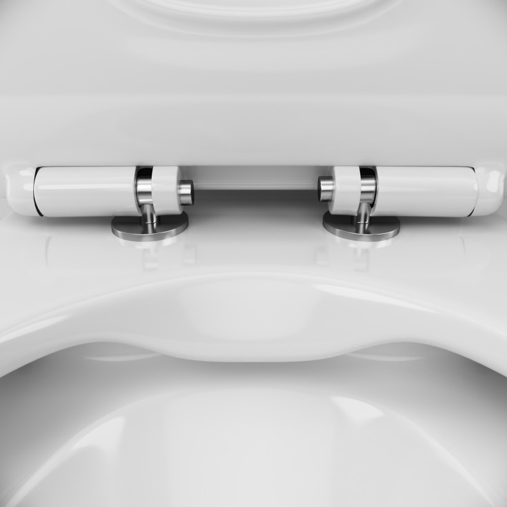 AM.PM Flash toalett, uten skyllekant, hvit