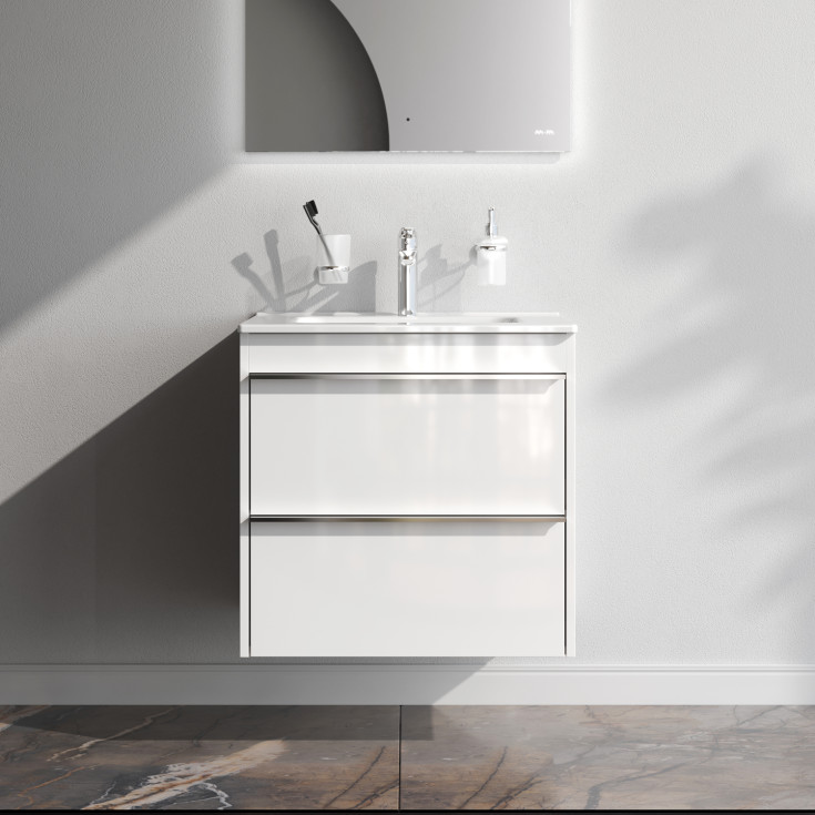 AM.PM Hit møbelpakke, usamlet, 61x46,5 cm, hvithøyglans