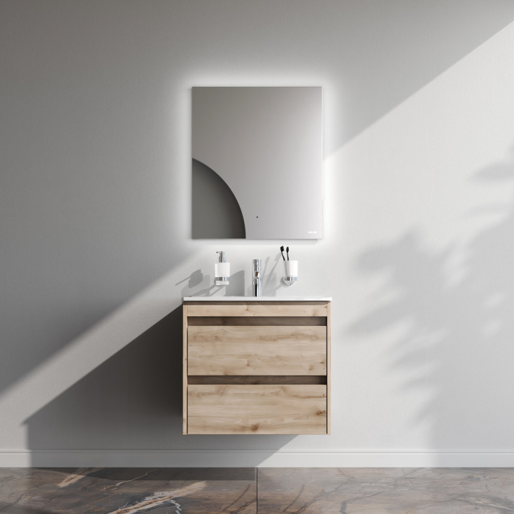 AM.PM Spike møbelpakke, usamlet, 61x46,5 cm, eik