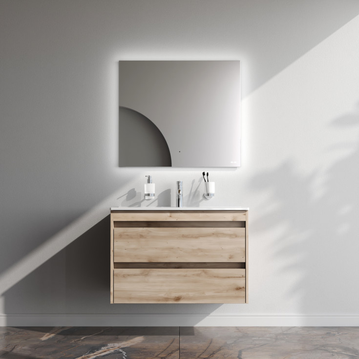 AM.PM Spike møbelpakke, usamlet, 81x46,5 cm, eik