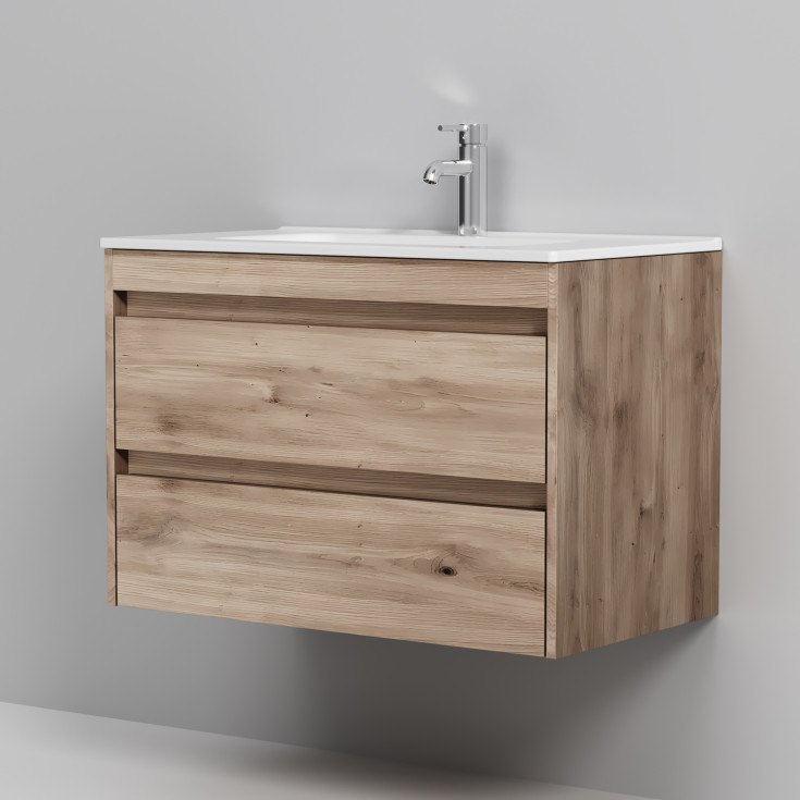 AM.PM Spike møbelpakke, usamlet, 81x46,5 cm, eik