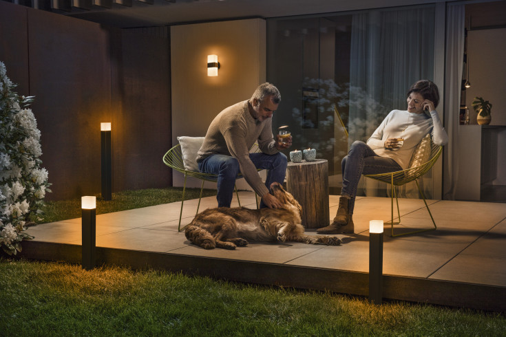 Osram Smart+ Wifi Cube vägglampa utomhus, färgskiftande + vit