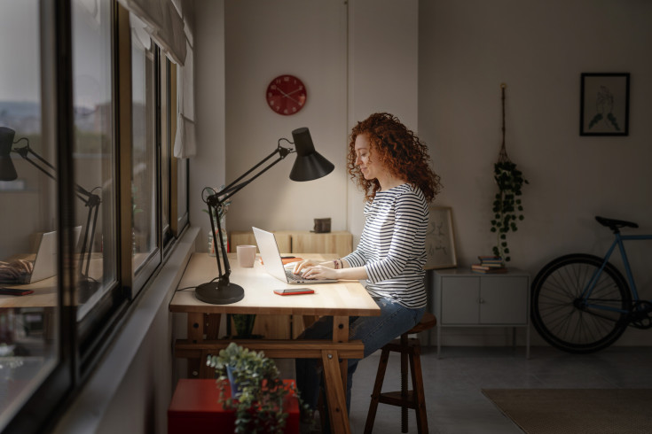 Osram Retro skrivebordslampe, sort