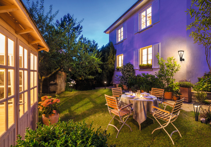 Osram Endura Style Bouquet udendørs væglampe med sensor