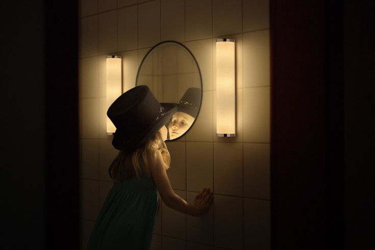 Osram Cylinder spejllampe, 32 cm, krom