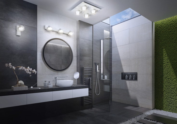 Osram Orbis Flame spejllampe, 3000-4000K, hvid, 50 cm