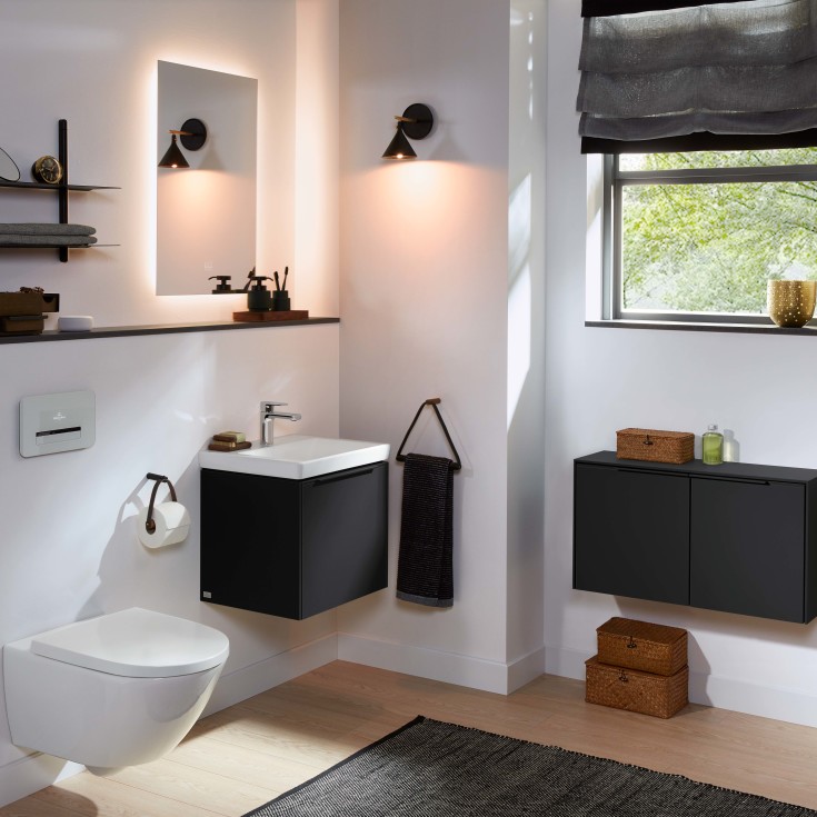 Villeroy & Boch Subway 2.0 væghængt toilet, rengøringsvenlig, hvid