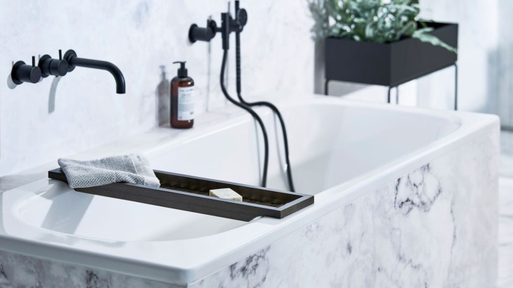 Ifö Caribia BK14 badekar, 140x70 cm, hvid