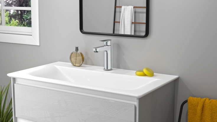 Ideal Standard Cerafine O H120 håndvaskarmatur, krom