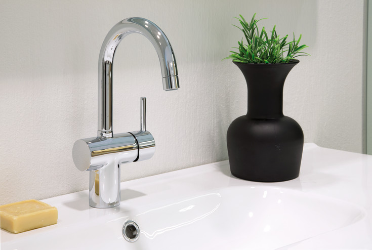 Damixa Osier servantbatteri, krom