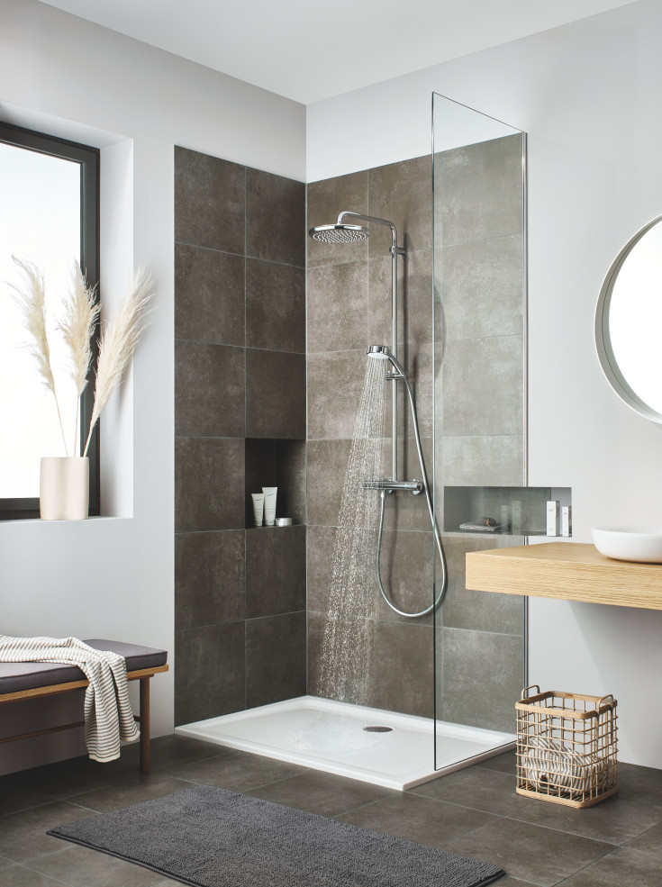 Grohe Tempesta Cosmopolitan 210 brusesæt, krom