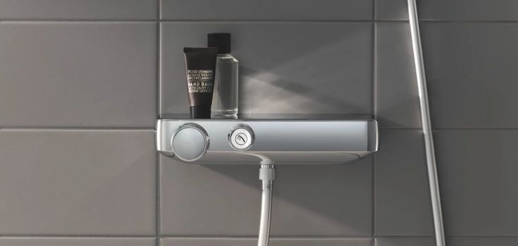 Grohe Grohtherm SmartControl dusjbatteri, krom