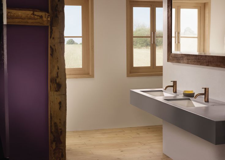 Vola HV1 håndvaskarmatur, messing