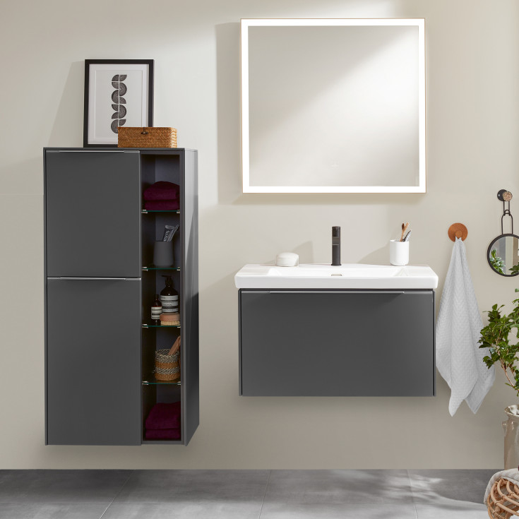 Villeroy & Boch Subway 3.0 møbelservant, 80x47 cm, hvit