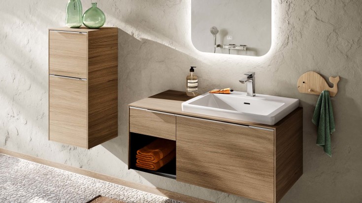 Villeroy & Boch Subway 3.0 håndvask, 80x47 cm, hvid