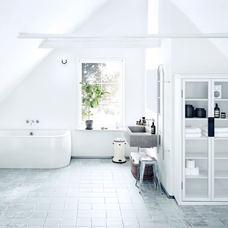 Pax komplet ventilationspakke, Ø100mm, hvid