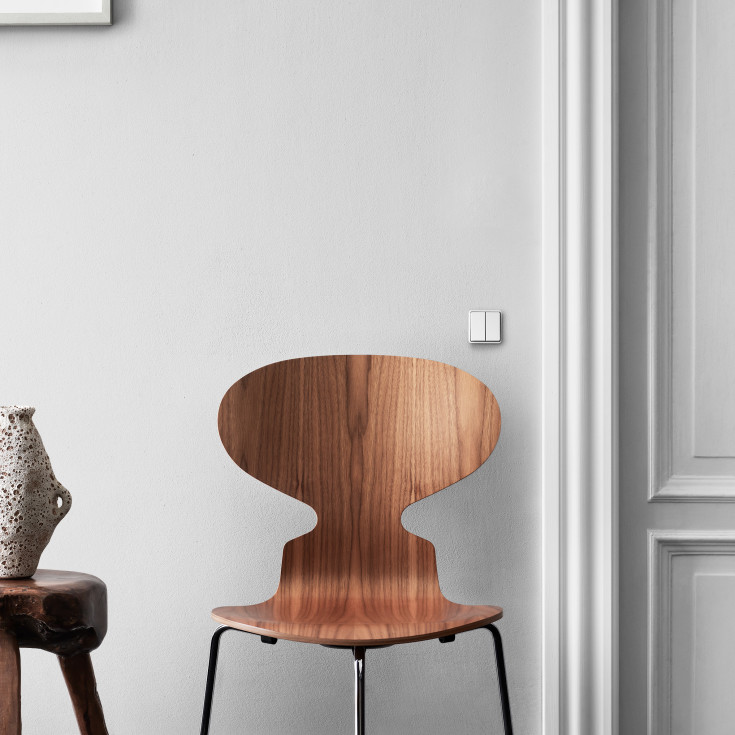 LK Fuga Ramme Baseline 50, 1M, Hvid