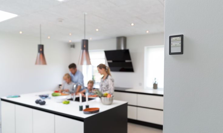 10 stk LK Fuga Pure Design ramme 1,5 modul, sort/hvid