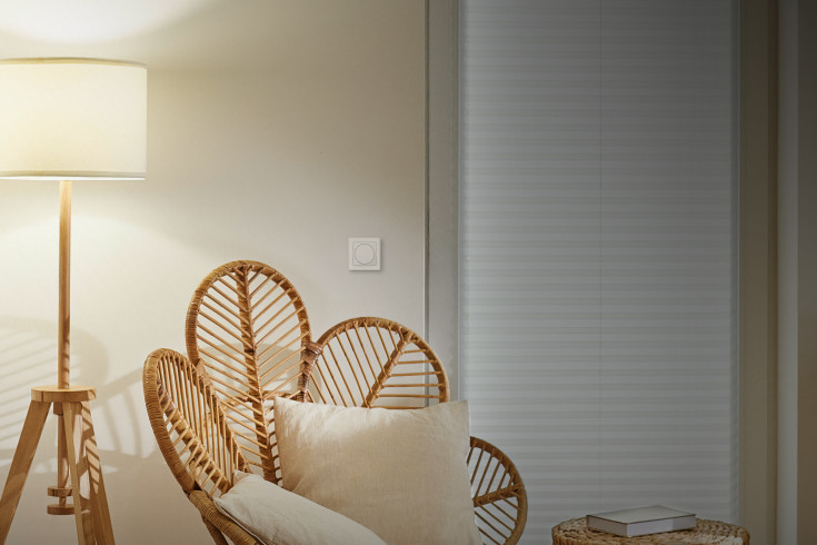 LK Fuga Lysdæmper MEK-D 300CR, 1M, Hvid