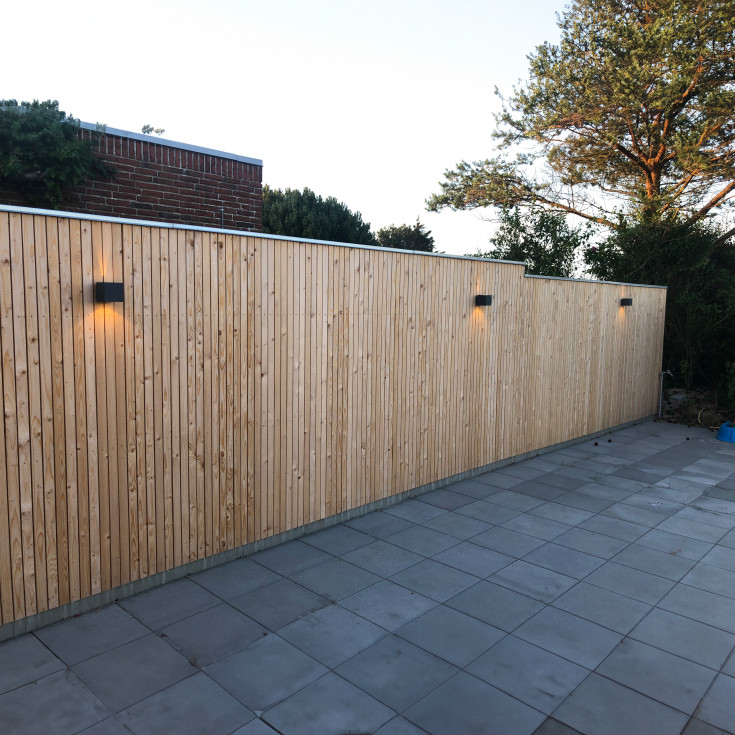 Scan Products Esta udendørs væglampe, sort