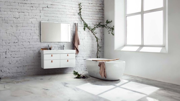 Svedbergs Tron håndvaskarmatur, krom