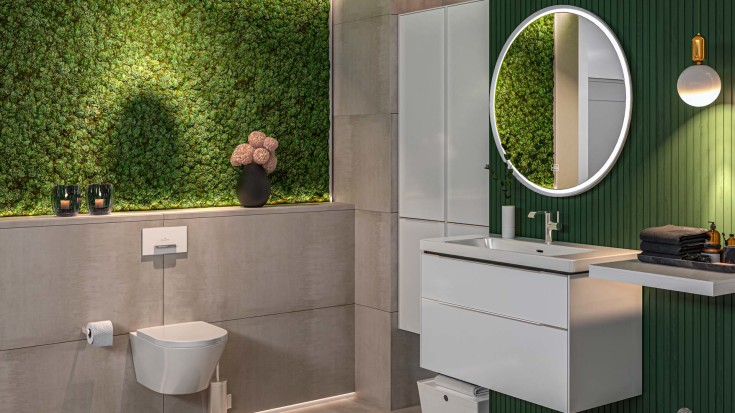 Villeroy & Boch Subway 3.0 vegghengt toalettpakke, uten skyllekant, med CeramicPlus, hvit