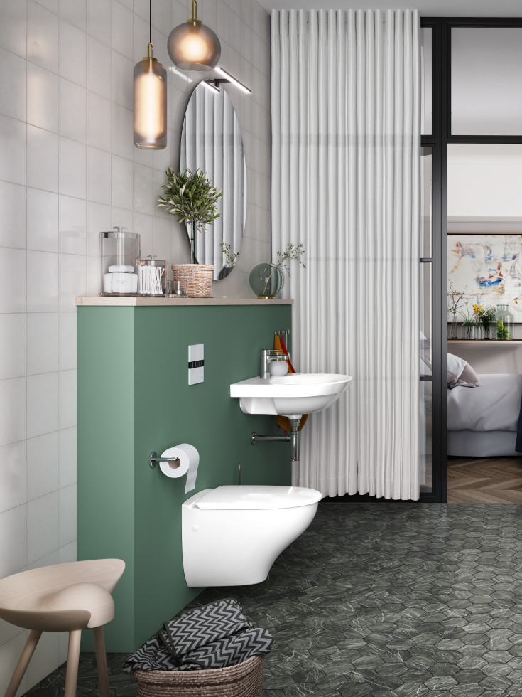 Gustavsberg Nautic toiletbræt, soft close, aftagelig, hvid