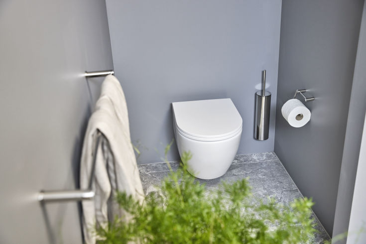 Cassøe A2 toiletrulleholder, krom
