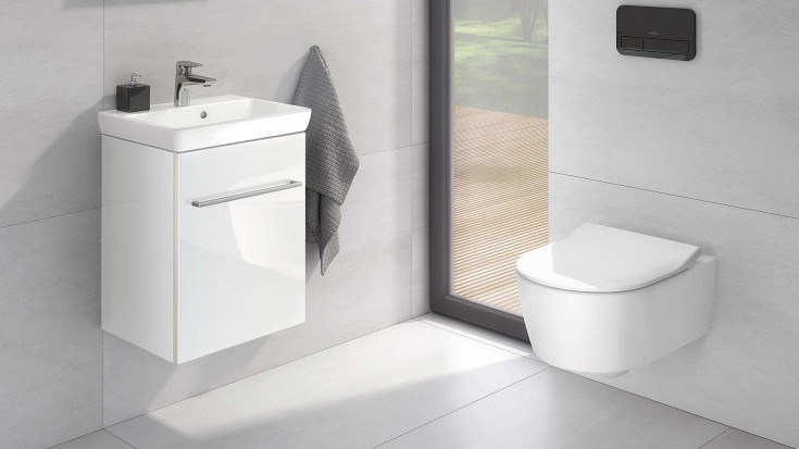 Villeroy & Boch Subway 2.0 møbelservant, 60x47 cm, hvit