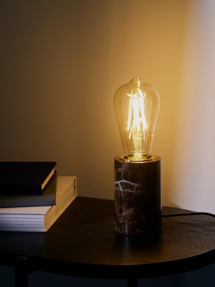 Nordlux Deco E27 kertepære, 2500K, 7,2W
