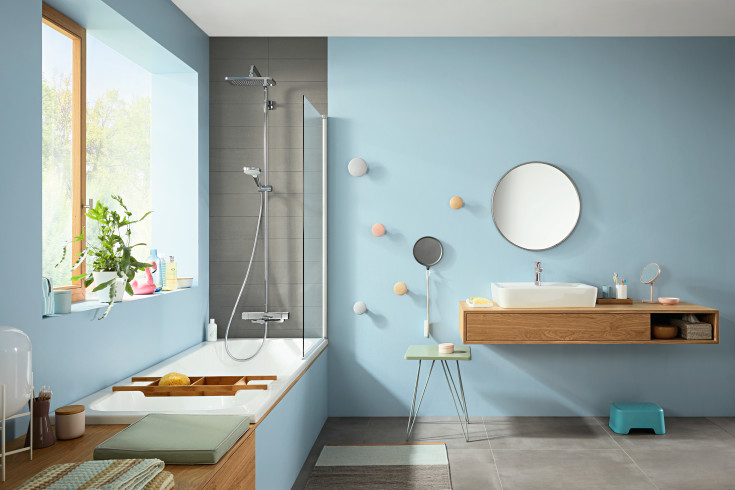 Hansgrohe Croma komplet brusesæt, krom