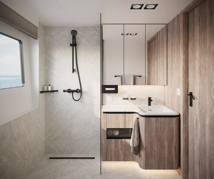 Hansgrohe AddStoris servietdispenser, mat sort