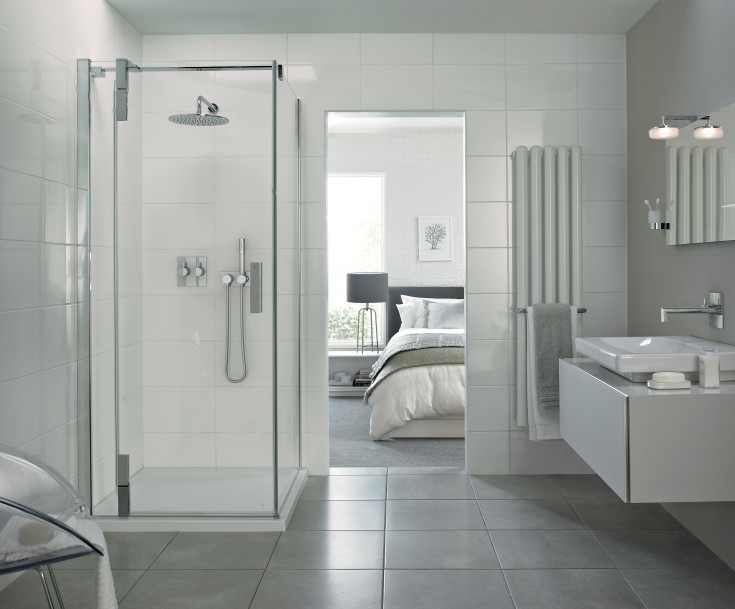 Ideal Standard Idealrain brusehoved, Ø30 cm, krom