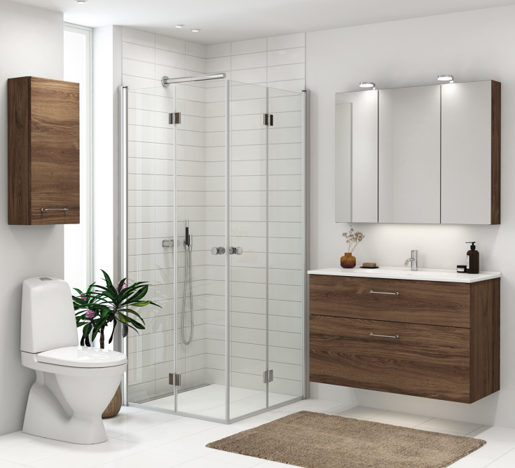 Dansani Kantate håndvask, 101x45,5 cm, hvid