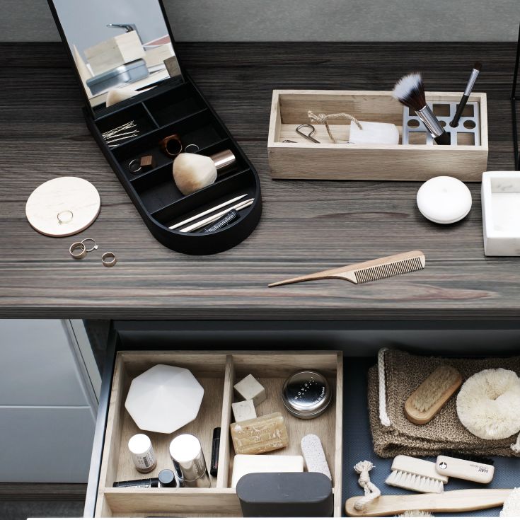 Dansani skuffeindsats, 24,9x27,8 cm, eg