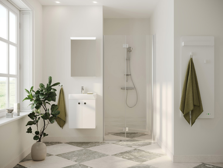 Svedbergs Intro Plan underskab, 45x35 cm, mat hvid