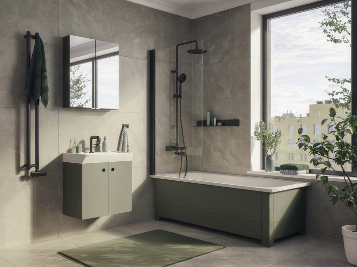 Svedbergs Intro Plan underskab 50x35 cm, grøn