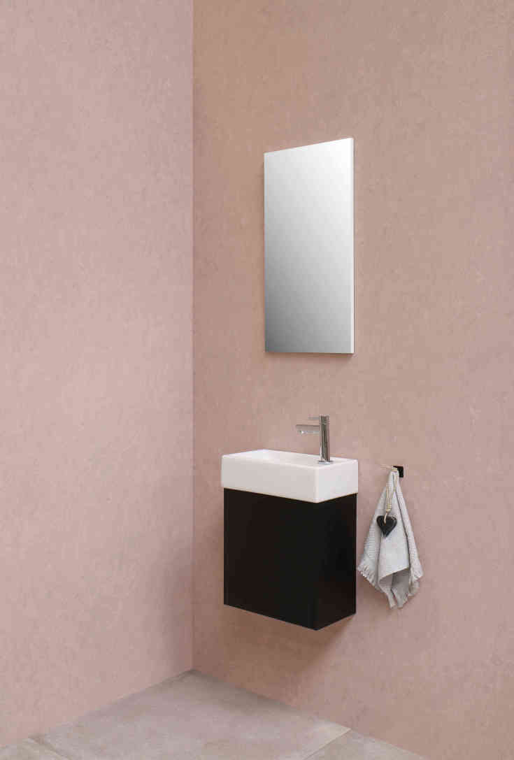 Sanibell Proline underskab, 40x23 cm, mat sort