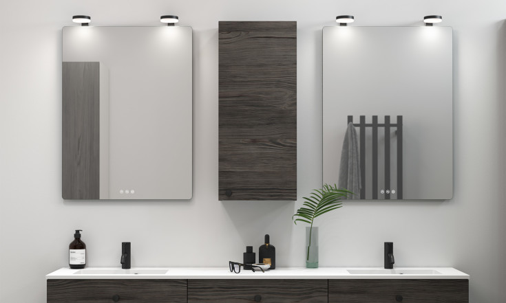 Dansani Soft spejl, 60x80 cm