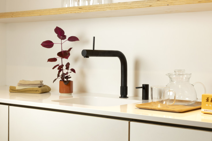 Quooker Nordic sæbedispenser, sort