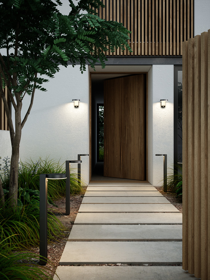 Nordlux Rica Square solcelle væglampe