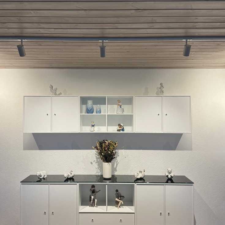 Scan Products Mita 1F skinnespot, Ø5 cm, hvid