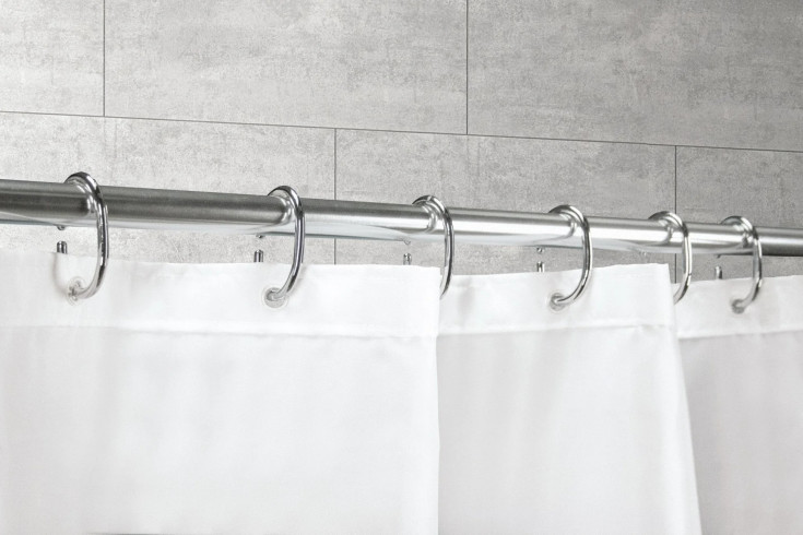 Kleine Wolke ringe til badeforhæng, 12 stk. sølv