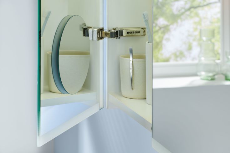 Geberit One spejlskab, 105x90 cm, hvid