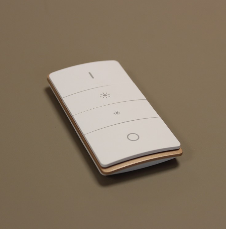 Loevschall Cue controller og fjernbetjening, SingleWhite, hvid